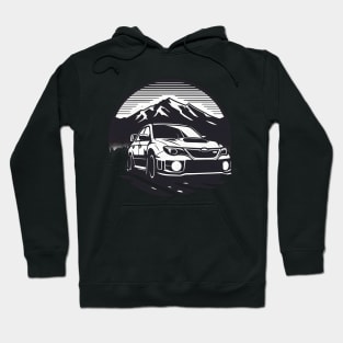 Subaru Impreza STI Rally Car Hoodie